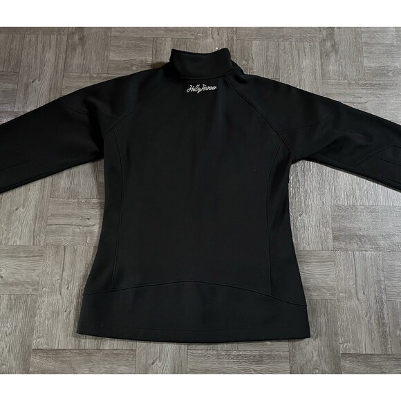 Helly Hansen Women’s Fleece Performance Full Zip Jacket XS Black Logos Ski Hike - Picture 7 of 10